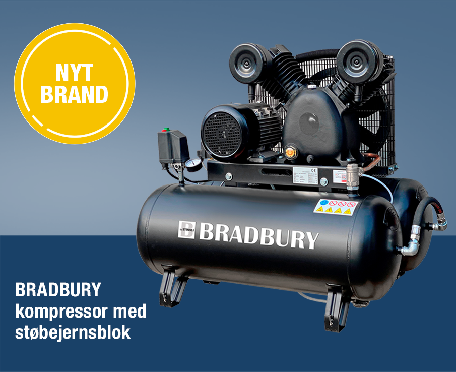 NYHED: BRADBURY KOMPRESSORSERIE