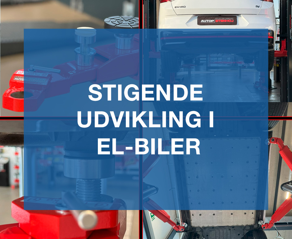 Stigende udvikling i el-biler