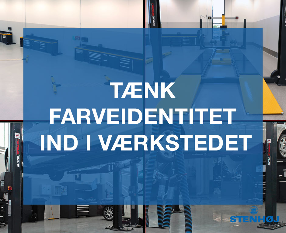 Tænk farveidentitet ind i dit værksted